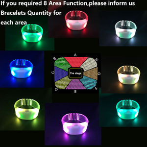 Pulseras LED TPU Jumon con Control Remoto DMX de 33 Teclas, Alcance de 800-1000m, Color Personalizado para Regreso a Clases y Fiestas Navideñas - Product Image 6