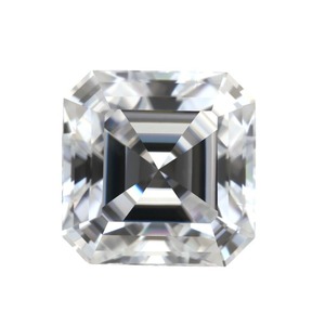 Asscher Cut Moissanite Loose Stone D Color Synthetic Lab Created For Ring Making - Product Image 4
