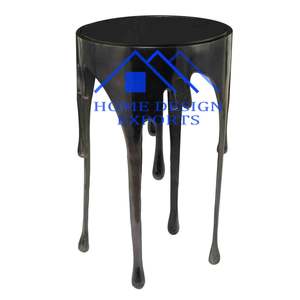 Mesas de Metal y aluminio para té y café, para sala de estar, calidad prémium, color dorado, último diseño, 2023 - Product Image 6