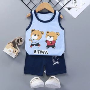 Vêtements d'été pour enfants en deux pièces, prix de gros, populaires et de qualité supérieure - Product Image 5