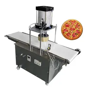 Customized Practical Dough Divider And Press Machine Mobile Pizza Forming Machine Factory Pizza Bending Machine