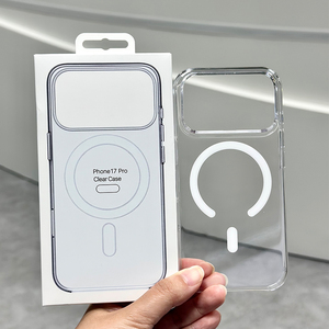 Funda para Accesorios de Teléfono, Funda Magnética Transparente de PC+TPU para <span class=keywords><strong>iPhone</strong></span> Serie 17, Precio al por Mayor - Product Image 2