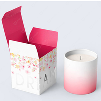 Cajas para Velas Ecológicas Personalizables con Recubrimiento UV, Grabado en Relieve, Laminado Mate, Materiales Reciclados, Estructura Resistente