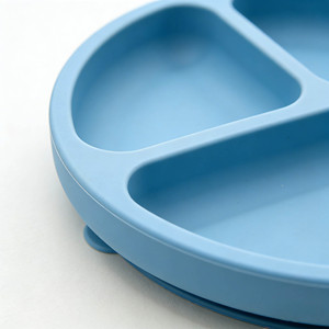 Plato de Silicona para Bebé, Libre de BPA, Apto para Microondas, Antideslizante, con Succión, para Niños de 1 a 6 Meses, Venta al Por Mayor Naike - Product Image 6