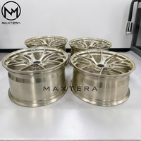 Rines de Aleación Maxtera Forged Custom VS5RS Poilseed Frozen Gold Style para Porsche, BMW, Camaro, Corvette, Mustang, GT-R, 370Z, Supra