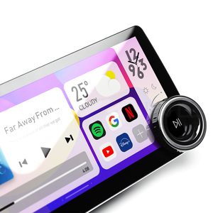 12.3 Inch Phổ Android 10 Đài Phát Thanh Xe Đôi Núm Đa Phương Tiện Máy Nghe Nhạc BT FM AM Wifi 2K Xe Máy Nghe Nhạc DVD Kim Cương Xe Stereo - Product Image 2