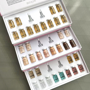 Suero Líquido Blanqueador Antiedad y Antiarrugas con Péptidos de ADN de Salmón PDRN, Kit de Base de Maquillaje BB en Ampolla, Cuidado de la <span class=keywords><strong>Piel</strong></span> Iluminador - Product Image 2