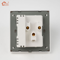 Interrupteurs muraux doubles 86, 16A 220-250V, approuvés CE/IEC/SASO/COC, avec cadre en cuivre phosphoreux et port USB Type C, installation facile