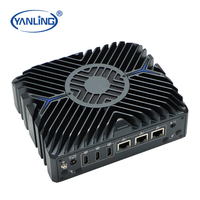 Mini PC Confiable con Intel de 12.ª Generación I3 I5 I7, RAM DDR5, 3 Puertos Intel 2.5G LAN, para Sistemas de Gestión Industrial