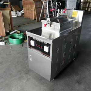 Estufa de pollo frito estilo americano, <span class=keywords><strong>deliciosas</strong></span> <span class=keywords><strong>hamburguesas</strong></span> fritas y patatas fritas con alta presión y control de temperatura programado - Product Image 3