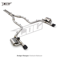 Sistema de Escape Catback Boska con Válvula de Control para Dodge Charger 2012-2019, Acero Inoxidable de 1.5mm de Grosor, Silenciador Deportivo de Alto Rendimiento