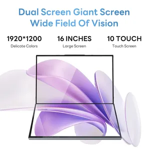 Portátil de Pantalla Dual de 16 Pulgadas con Pantalla Táctil LCD, 32 GB/16 GB/8 GB de RAM, 2 TB/1 TB/512 GB de SSD, I7 de 12.ª Generación, Logotipo Personalizado, Portátiles para Juegos - Product Image 3