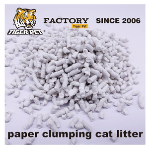 Litière agglomérante écologique <span class=keywords><strong>pour</strong></span> chat en papier, forte gestion <span class=keywords><strong>des</strong></span> odeurs, sans poussière, fournisseur OEM d'usine de Chine - Product Image 3