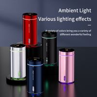 Diffuseur d'aromathérapie intelligent en alliage de zinc pour voiture, humidificateur électrique d'huiles essentielles pour voiture, maison et bureau - Vente en gros