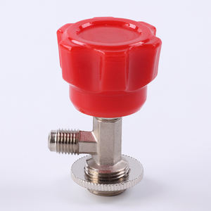 Robinet en laiton CT-339 CH-339 KQF-339 <span class=keywords><strong>R134</strong></span> pour <span class=keywords><strong>bouteille</strong></span> de réfrigérant R134a, ouvre-<span class=keywords><strong>bouteille</strong></span> R600 - Product Image 4