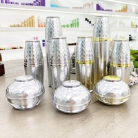 Fabricants d'ensembles de flacons cosmétiques de luxe, fournissent des ensembles de flacons rechargeables pour voyages de 30g, 50g, 100ml, 120ml