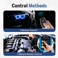 Interrupteur de déconnexion de batterie à distance 12V 240A, coupure automatique de l'alimentation, interrupteur de mise hors tension, télécommande pour voiture, camping-car
