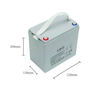 แบตเตอรี่แบบเจล 12V 38AH ชนิดวาล์วควบคุมการประจุไฟฟ้า ใช้สำหรับพลังงานแสงอาทิตย์ - Product Image 6