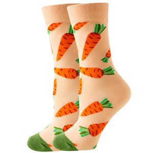Modèles personnalisables en gros, <span class=keywords><strong>chaussettes</strong></span> tricotées quotidiennes, cadeaux pour les amateurs de fruits tropicaux mélangés et mélangés - Product Image 5