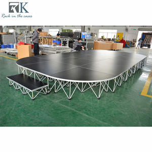 Quick aluminum wedding stage Royal small choir stage Spider stage catwalk 4x4 aluminum stage platform - Product Image 3