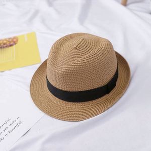 New Design Trendy Sombrero Panama Straw Hat Breathable Comfort Unisex Summer Beach Cycling Ski Sports Image Style Wholesale - Product Image 3