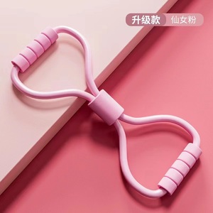 Cintura da Yoga a 8 forme per il corpo Shaper la salute, il <span class=keywords><strong>Fitness</strong></span> a casa è bello espandere le fasce elastiche di resistenza - Product Image 6