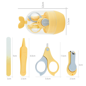 Kit de manucure et pédicure <span class=keywords><strong>pour</strong></span> bébé nouveau-né nourrisson tout-petit Coupe-ongles ciseaux <span class=keywords><strong>lime</strong></span> à ongles et pince à épiler - Product Image 3