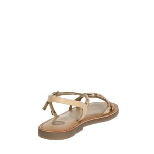 Sandali piatti di tendenza alla moda naturale Scio Top con sottopiede piatto leggero in TPR - Product Image 3