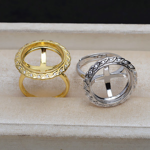 Juego de Accesorios para Manualidades de Plata S925 4884, Perla de 16 mm, Base Plana de Concha de Caballito, Colgante Vacío, Soporte para Pendientes y Anillos para Hacer Joyas - Product Image 4