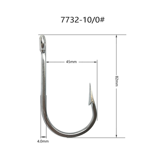 Ami da Pesca in Acciaio Inox 7732 - Ami ad Alta Resistenza per Tonno/Squalo/Pesce Spada/Pesca in Mare Norvegese - Product Image 3