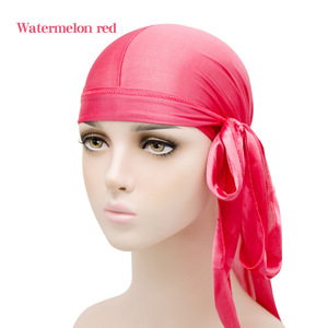 JX Custom – Durags en velours satiné de qualité supérieure, unis, pour hommes, avec longue queue, pour des ondulations parfaites - Product Image 3