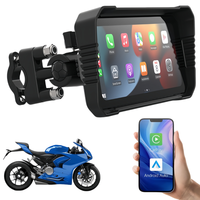 Nouveau produit Avertissement de zone aveugle Caméras avant et arrière Navigation connectée mobile Enregistreur de moto