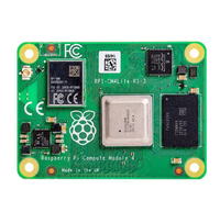 Nouveau module de calcul Raspberry Pi 4 CM4 officiel, carte de développement Cortex A72 BCM2711, options RAM / EMMC / Sans fil