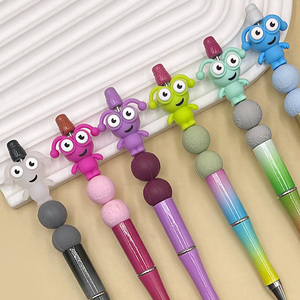 Vente en Gros Breloques en Silicone pour Fabrication de <span class=keywords><strong>Stylos</strong></span> Perles 3D <span class=keywords><strong>Cricut</strong></span> Mignonnes Décoration pour Stylo Perles Focales en Gros pour la Fabrication de <span class=keywords><strong>Stylos</strong></span> - Product Image 3