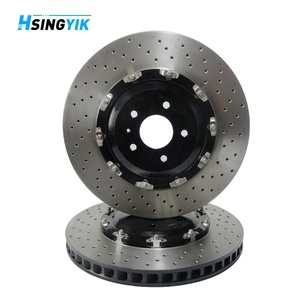 Disque de frein à rotor avant Hsingyik 2 pièces pour Nissan <span class=keywords><strong>GTR</strong></span> R35 40206KJ10A 390X33MM - Product Image 1