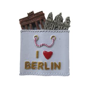 <span class=keywords><strong>Fournitures</strong></span> d'art en résine en résine Aimant de réfrigérateur 3D <span class=keywords><strong>Paris</strong></span> en forme de coeur pour souvenir touristique - Product Image 4