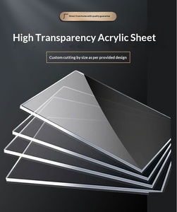 Lámina Acrílica Transparente de Alta Definición, Procesamiento Personalizado, Mampara de Vidrio Orgánico, Doblado en Caliente, Grabado Láser, Bricolaje, 1.22x2.44m - Product Image 5