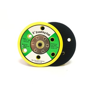 PROWORKZ Disques de ponçage auto-agrippants de 5 et 6 pouces avec support à 24 points de fixation pour ponceuse orbitale - Product Image 1