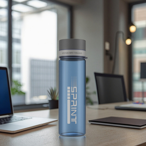 Custom Logo Drinkware Wide Mouth New Product 800ml Portable Sport Drinking Plastic Water Bottle