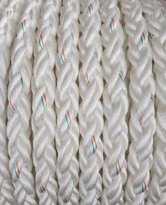 Corde robuste <span class=keywords><strong>8</strong></span>/12 brins tressés haute résistance marine <span class=keywords><strong>Polyamide</strong></span> PE PP plastique Polyester macramé corde en nylon pour l'amarrage - Product Image 3