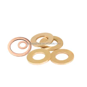 Custom Din 125 Brass/copper Flat Sealing Washers