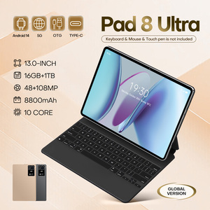 Phiên Bản Toàn Cầu Đa-Ngôn Ngữ 13Inch 5G Tốc Độ Cao Máy Tính Bảng Với Bàn Phím Chuột <span class=keywords><strong>Android</strong></span> Dual Sim 5G Tablet PC - Product Image 1