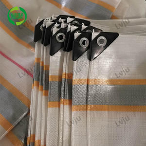 Bâche en polyéthylène imperméable, 8 m, avec rayures renforcées, pour clôture, fabrication de bâche à rayures - Product Image 5