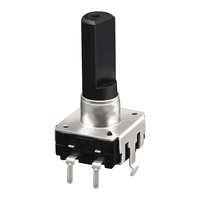 Encodeur rotatif EC12, arbre de 12 mm ou 6 mm, 24 impulsions, potentiomètre, interrupteur, contrôle du volume, certifié ISO9001/ISO14001/IATF16949