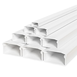 <span class=keywords><strong>Gouttière</strong></span> de PVC de matériau de construction de prix bas de système de goulotte de câble <span class=keywords><strong>pour</strong></span> le <span class=keywords><strong>fil</strong></span> électrique - Product Image 5