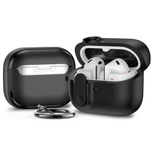 Funda Protectora de Alta Calidad con Cierre de Hebilla para <span class=keywords><strong>Samsung</strong></span> Buds 3 <span class=keywords><strong>Pro</strong></span>, Estuche Simple para Auriculares para <span class=keywords><strong>AirPods</strong></span> 4/<span class=keywords><strong>Pro</strong></span> 2 - Product Image 3