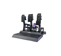 Pédales de simulation de course CONSPIT Cpp Lite avec vibrations et freins hydrauliques – Périphériques de jeu pour simulateur de conduite