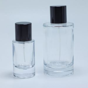 30ml 50ml 100ml Round Clear Glass Perfume <b>Bottles</b> with Custom Logo Screen Printing <b>Box</b> Packaging - Product Image 5