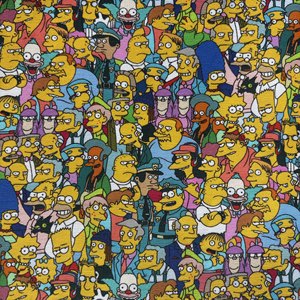 Tela <span class=keywords><strong>de</strong></span> Lona <span class=keywords><strong>de</strong></span> Algodón con Estampado <span class=keywords><strong>de</strong></span> <span class=keywords><strong>Los</strong></span> Simpson, Duradera y Personalizable, Sin Pedido Mínimo para Bolsas <span class=keywords><strong>de</strong></span> Mano - Product Image 5