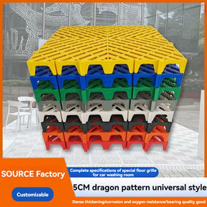 Revêtement <span class=keywords><strong>de</strong></span> sol en <span class=keywords><strong>vinyle</strong></span> durable pour lavage <span class=keywords><strong>de</strong></span> voitures, grille <span class=keywords><strong>de</strong></span> drainage sans tranchée, élimination des boues, système <span class=keywords><strong>de</strong></span> clic, écologique, imperméable, anti-rayures - Product Image 2